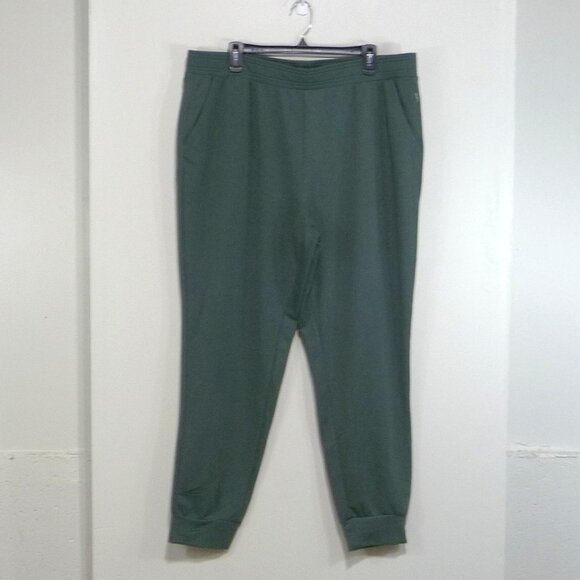 Eddie Bauer Joggers Lounge Pants Green XL - Picture 1 of 8